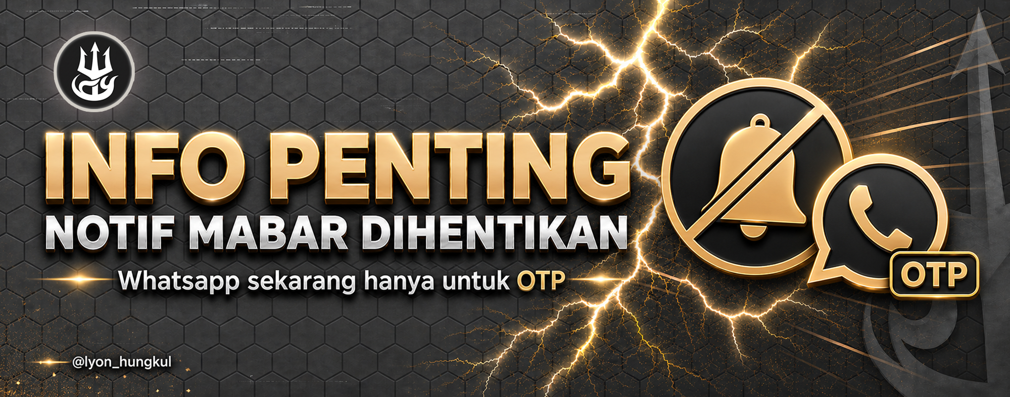 Info penting perubahan sistem Yon Media